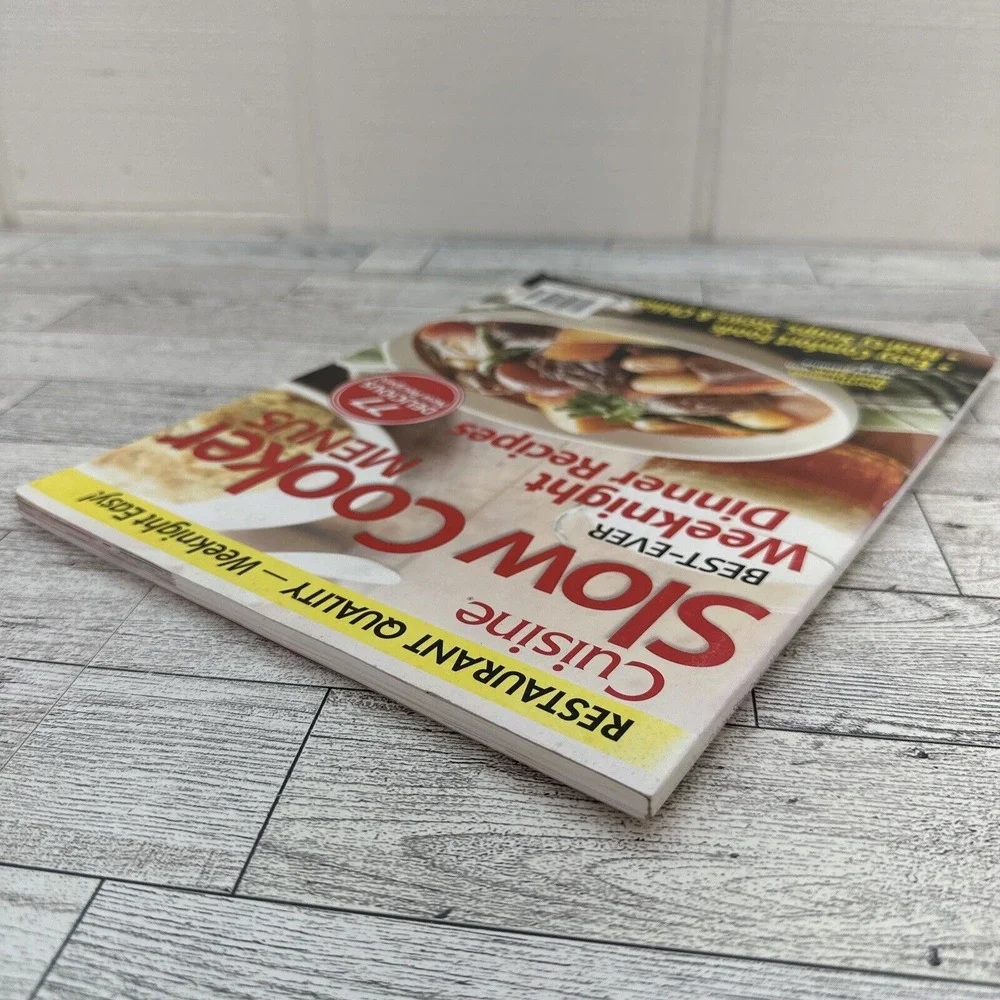 Slow Cooker Menus Cuisine‎ 2012 Special Issue Cookbook Magazine Comfort Food